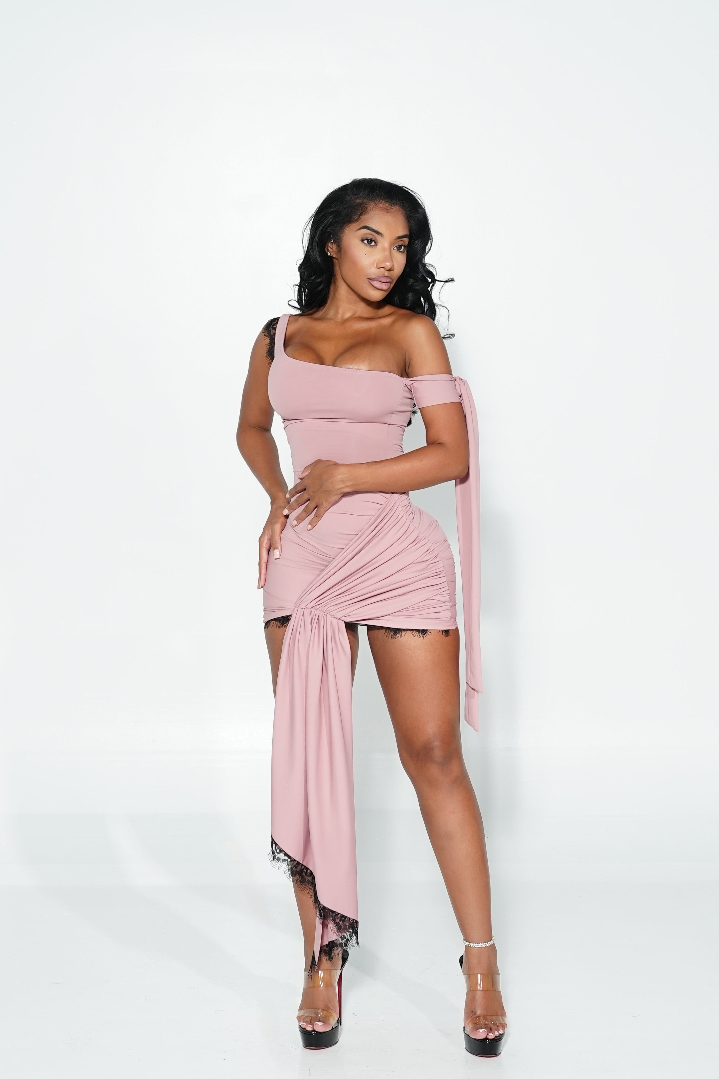 Rose Matcha Mini Dress – Autty Simone