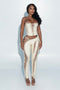 Viper Lace Up Pants Ivory