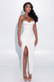 Love Glove Extended Dress White (ships 10/23 One week)