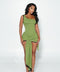 Matcha Moss Mini Dress