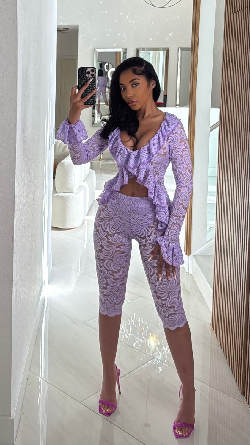 Lavender Lace Set – Autty Simone