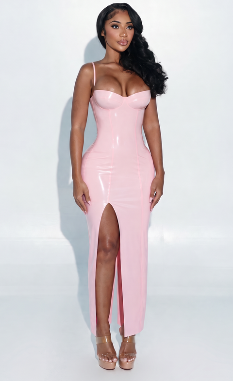 Love Glove Extended Dress Pink (ships 10/23 One week)