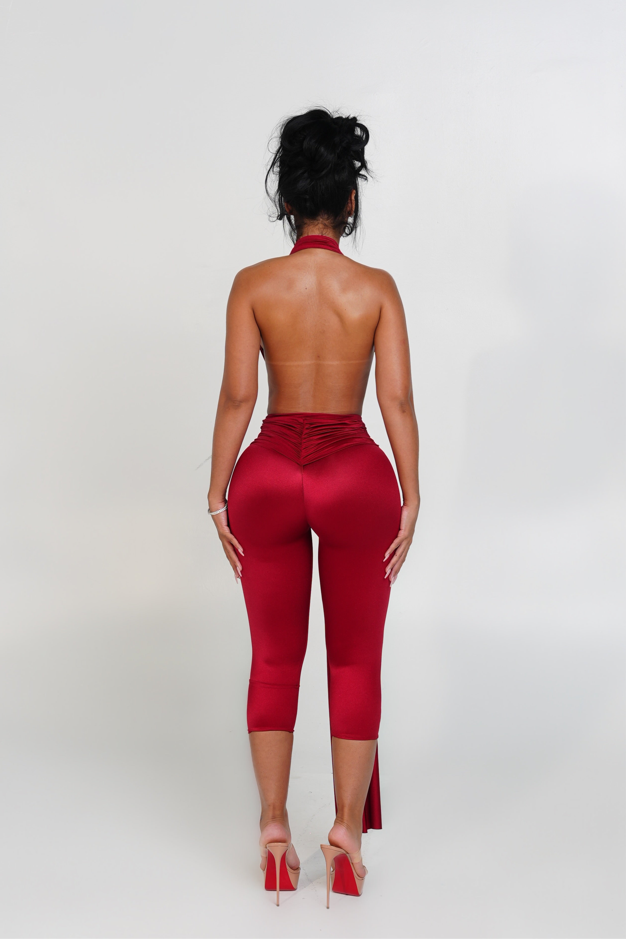 Obsession Jumpsuit Ruby Red