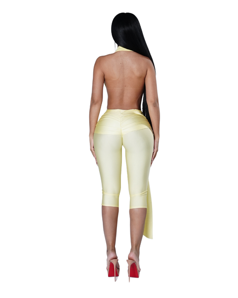 Obsession Jumpsuit - Yellow