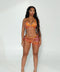Papaya Swim Skirt Set