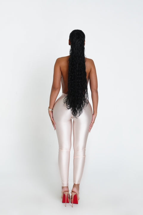 Main Character Jumpsuit Blush