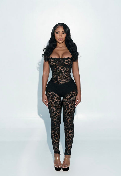 Forbidden Lace Jumpsuit