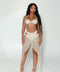 Barthelemy Embellished Skirt Set Champagne