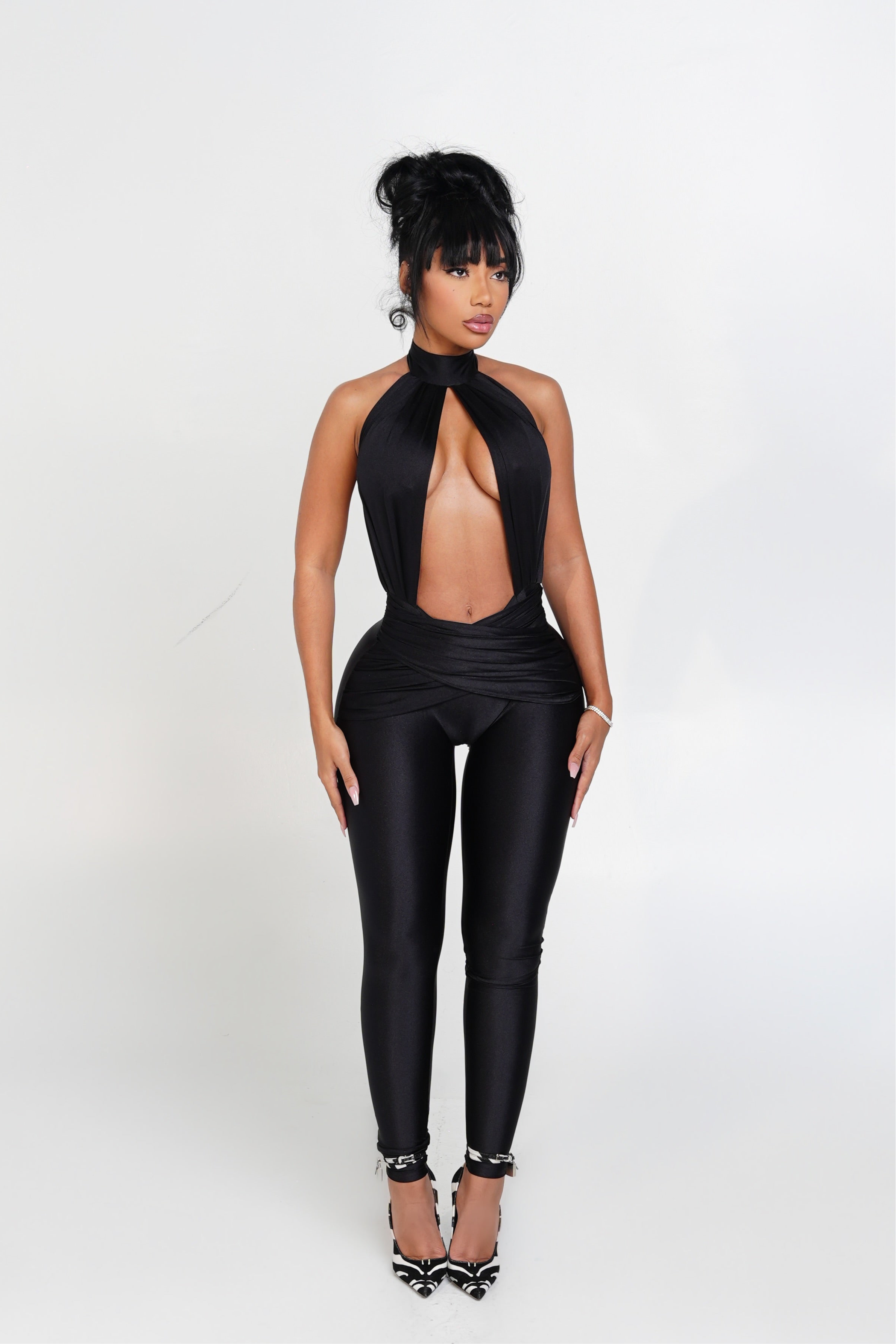 Main Character Jumpsuit BLACK