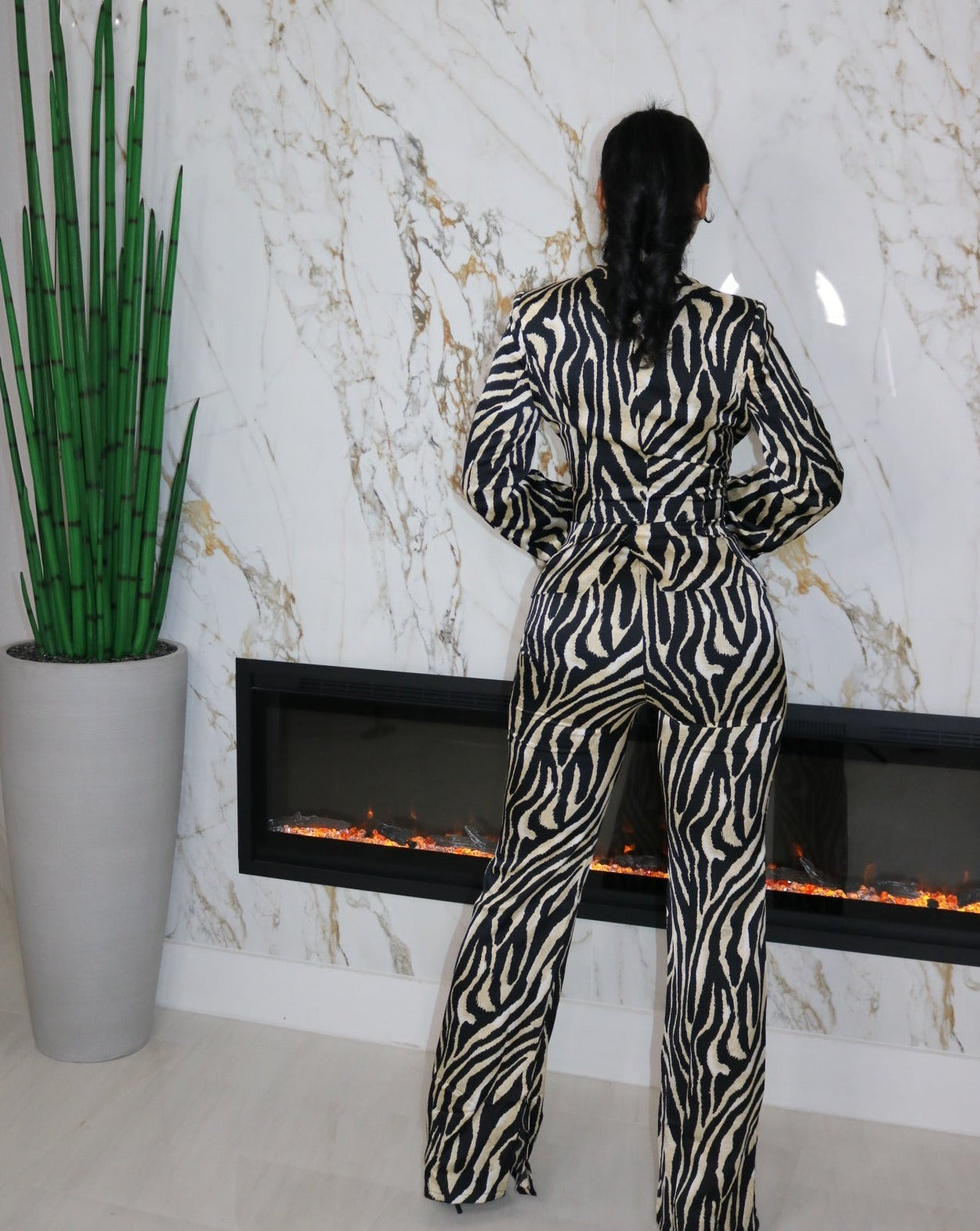 Exotic Blazer Set