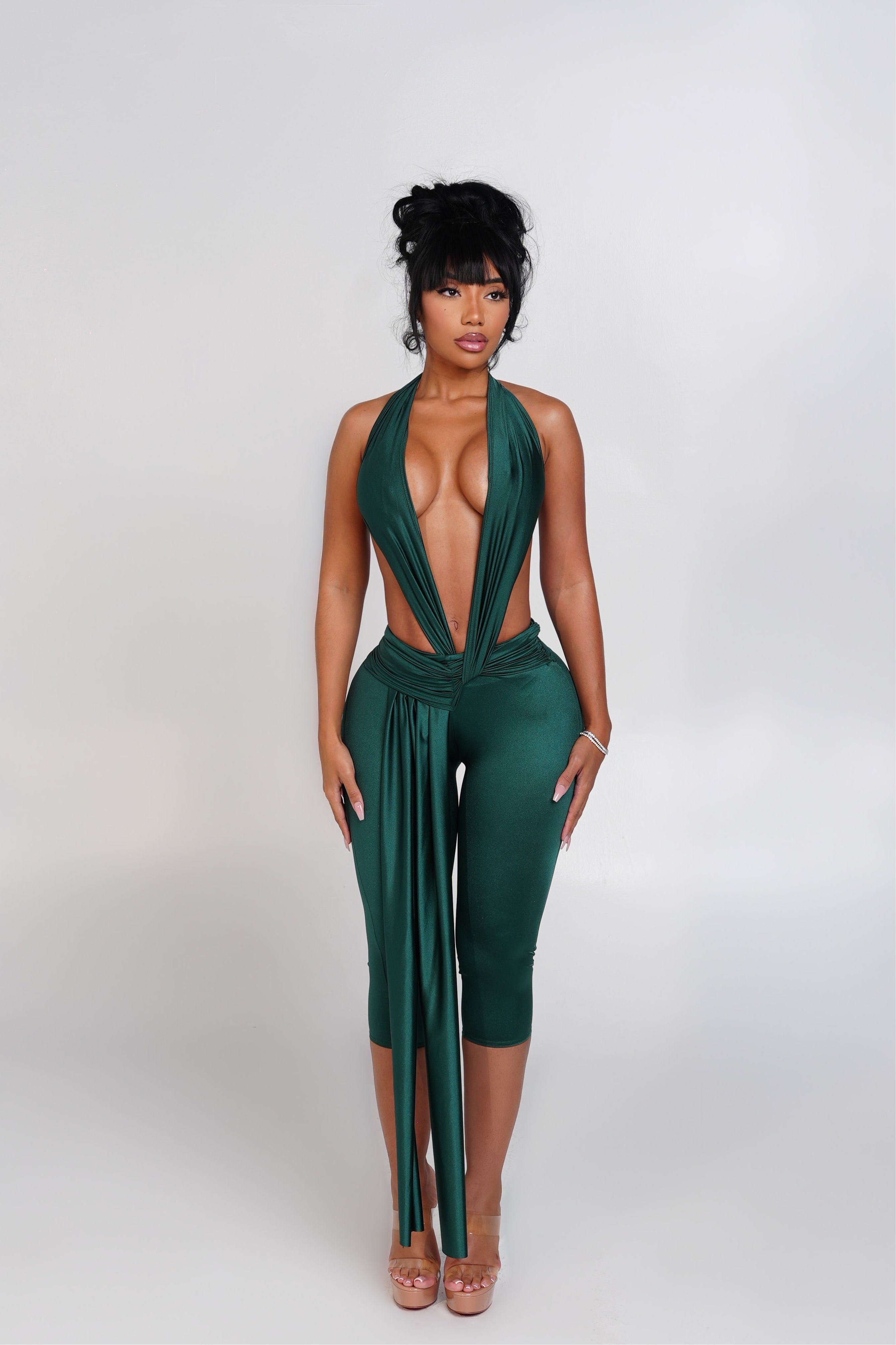 Obsession Jumpsuit Emerald