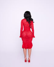 Mrs Valentine Lace Dress