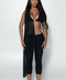 Positano Sheer Set Black